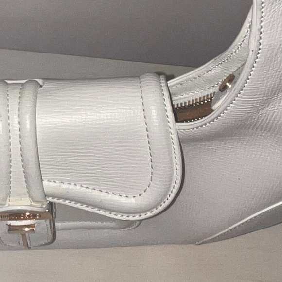 White Jimmy Choo Clutch - Picture 3 of 6